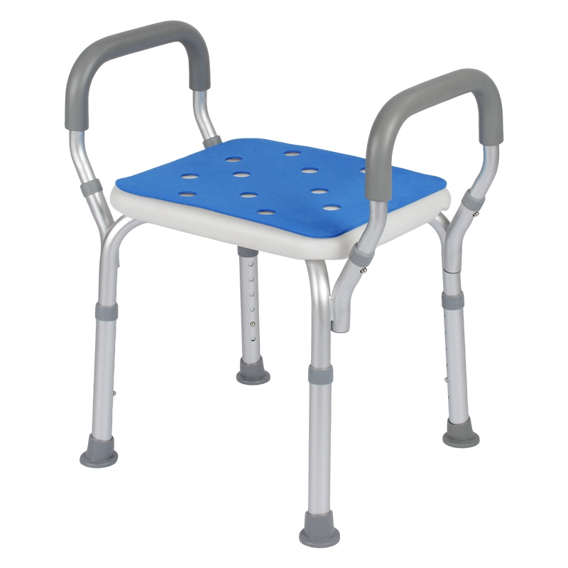 Adjustable Height Fold Seat Shower Chair